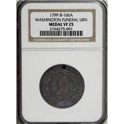 1799 MEDAL Funeral Urn VF25 NGC