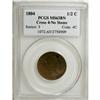 Image 3 : 1804 1/2 C Crosslet 4, No Stems MS63 Brown PCGS