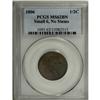 Image 1 : 1806 1/2 C Small 6, No Stems MS62 Brown PCGS
