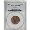 Image 1 : 1828 1/2 C 13 Stars MS63 Red and Brown PCGS
