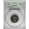Image 3 : 1845 1/2 C Restrike PR63 Brown PCGS