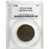 Image 3 : 1798 1C Second Hair Style XF40 PCGS
