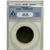 Image 1 : 1814 1C Crosslet 4 AU55 ANACS
