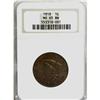 Image 1 : 1818 1C MS65 Brown NGC