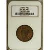 Image 1 : 1850 1C MS65 RB NGC