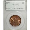 Image 1 : 1853 1C MS64 Red PCGS