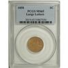 Image 3 : 1858 1C Large Letters MS65 PCGS