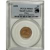 Image 1 : 1858 1C Small Letters MS64 PCGS