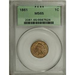 1861 1C MS65 PCGS