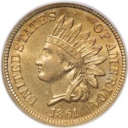 1861 1C MS66 PCGS