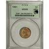 Image 3 : 1861 1C MS66 PCGS