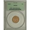 Image 3 : 1861 1C MS66 PCGS