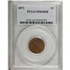 Image 1 : 1871 1C MS64 Red and Brown PCGS