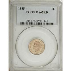 1885 1C MS65 Red PCGS