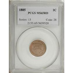 1885 1C MS65 Red PCGS