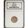 Image 1 : 1888 1C MS66 Red and Brown NGC