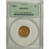 Image 1 : 1890 1C MS65 Red PCGS