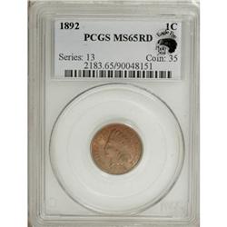 1892 1C MS65 Red PCGS