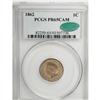 Image 3 : 1862 1C PR65 Cameo PCGS