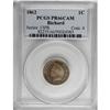 Image 3 : 1862 1C PR66 Cameo PCGS