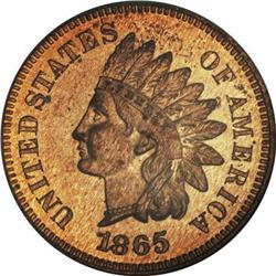 1865 1C PR64 Cameo PCGS