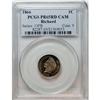 Image 3 : 1866 1C PR65 Cameo PCGS