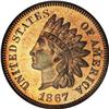 Image 1 : 1867 1C PR64 Cameo PCGS