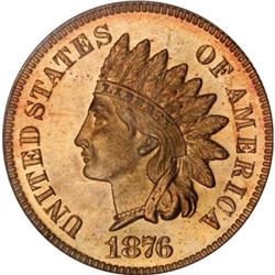 1876 1C PR66 Red PCGS