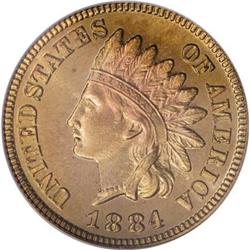 1884 1C PR66 Red PCGS