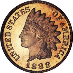 1888 1C PR65 Red PCGS