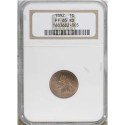 1892 1C PR65 Red NGC