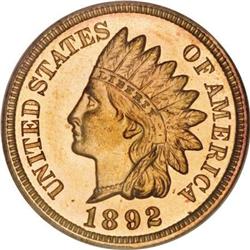 1892 1C PR66 Red PCGS
