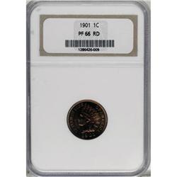 1901 1C PR66 Red NGC