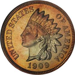 1909 1C PR67 Red and Brown NGC