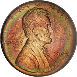 1909 VDB 1C MS67 Red PCGS