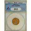 Image 1 : 1909-S VDB 1C--Cleaned--ANACS. MS60 Details