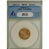 Image 1 : 1909-S VDB 1C--Cleaned--ANACS. MS60 Details