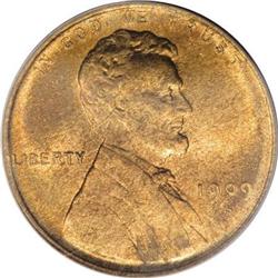 1909-S VDB 1C MS64 Red and Brown PCGS