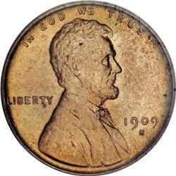 1909-S VDB 1C MS65 Red and Brown PCGS