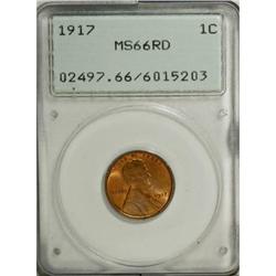 1917 1C MS66 Red PCGS