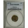 Image 3 : 1917-D 1C MS66 Red and Brown PCGS