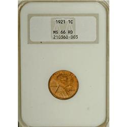 1921 1C MS66 Red NGC