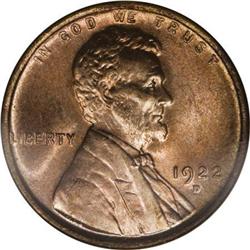 1922-D 1C MS65 Red NGC