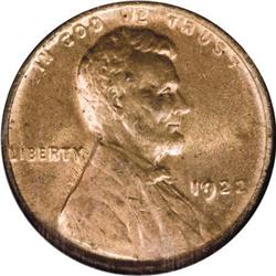 1922-D 1C Weak D MS63 Red NGC