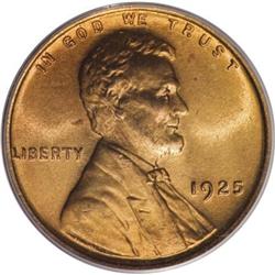 1925 1C MS67 Red PCGS