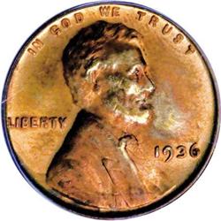 1936 1C Doubled Die Obverse Type Two MS64 Red