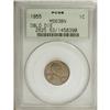 Image 3 : 1955 1C Doubled Die Obverse MS63 Brown PCGS