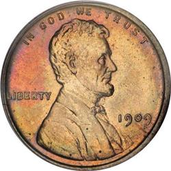 1909 1C VDB PR64 Brown PCGS