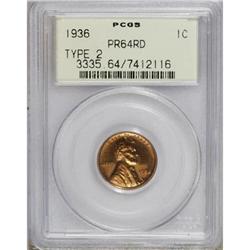 1936 1C Type Two--Brilliant Finish PR64 Red