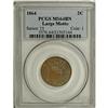 Image 1 : 1864 2C Large Motto MS64 Brown PCGS